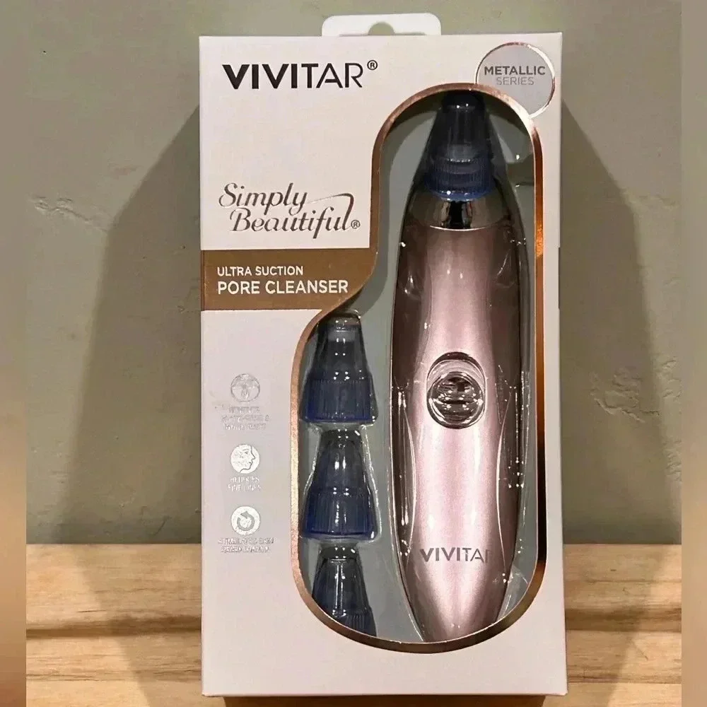 Vivitar Simply Beautiful Ultra Suction Pore Cleanser. Viral TikTok trend. NWTS!